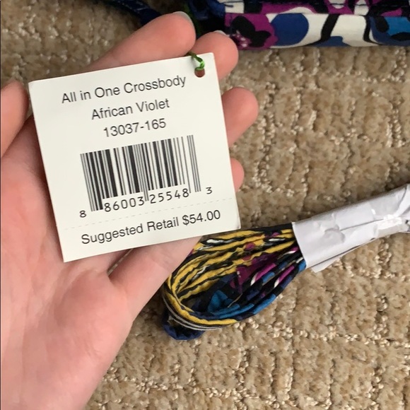 Vera Bradley “All in One Crossbody African Violet” - Picture 5 of 5